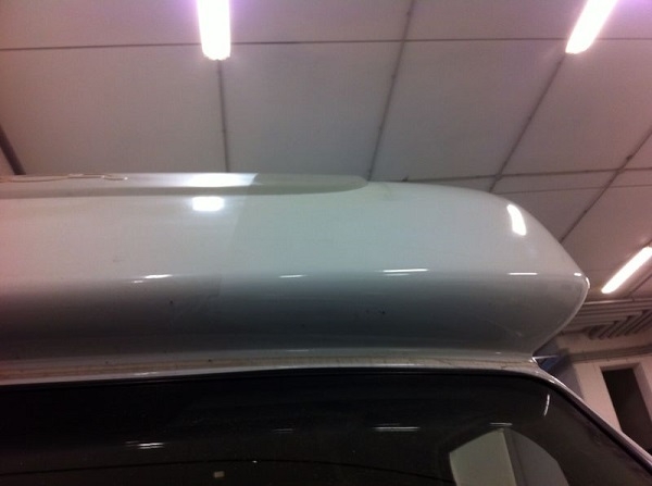 Rimozione macchie e lucidatura VTR